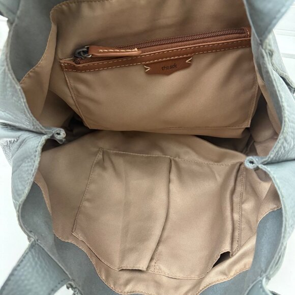 The Sak Tote Brown Bags & Handbags for Women for sale | eBay The Sak Women\'s Shoulder Tote Bag Gray Leather Wood Tassel Hobo Bohemian